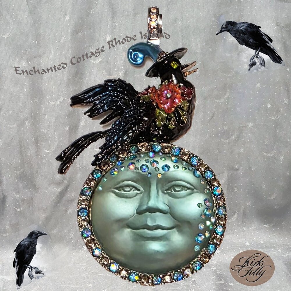 🧝‍♂️𝑲𝒊𝒓𝒌𝒔 𝑭𝒐𝒍𝒍𝒚 𝐑𝐚𝐯𝐞𝐧 SeaView Magnetic EnhancerPendant Silverton